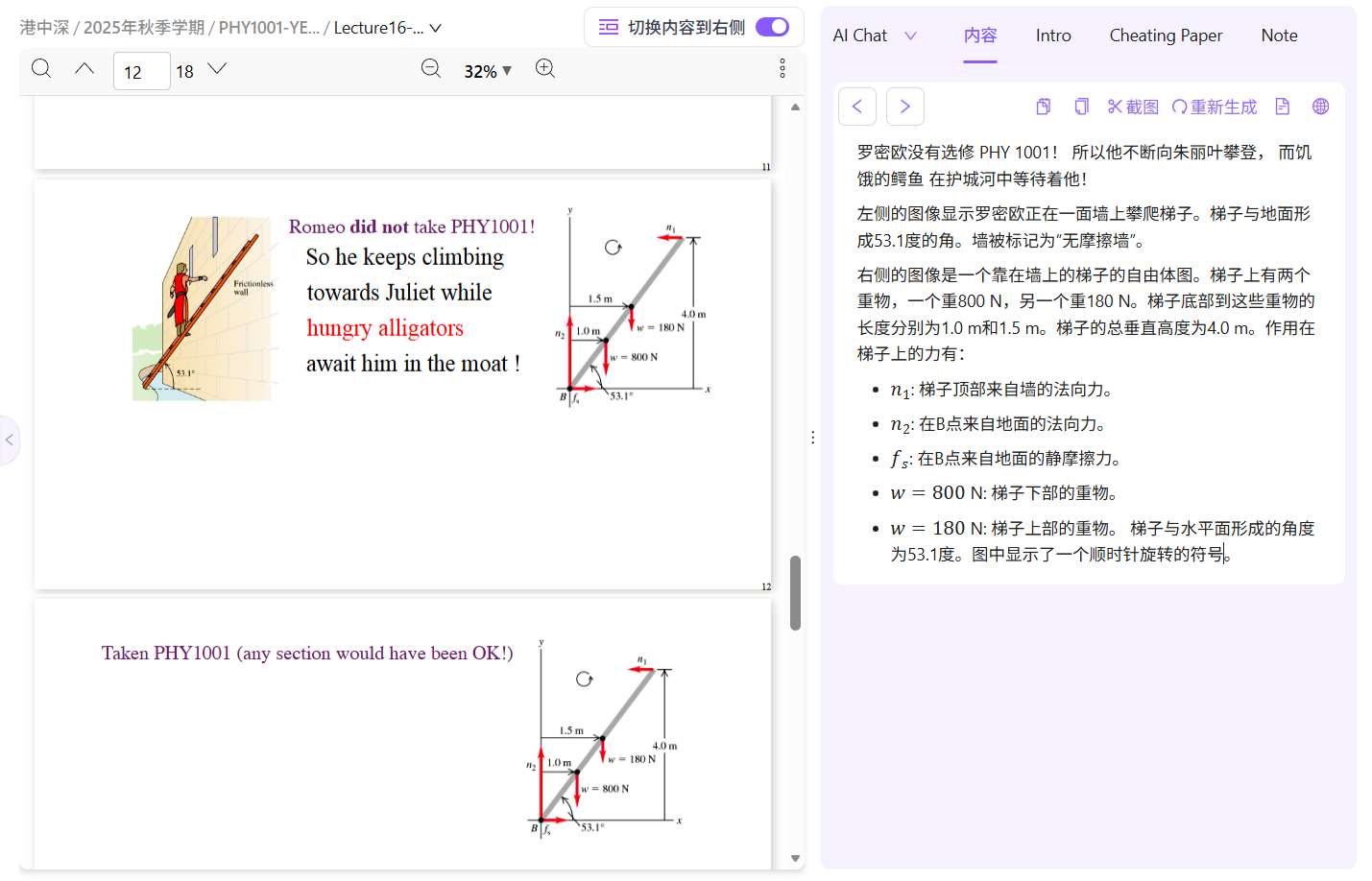 图表翻译展示